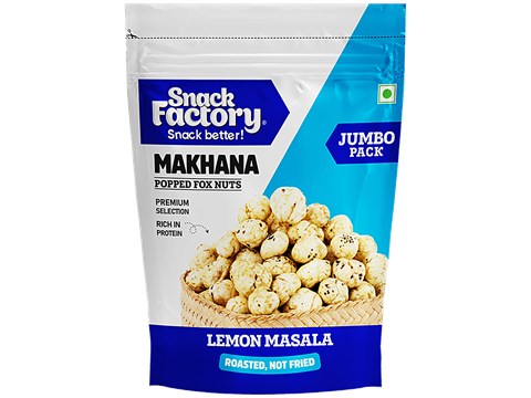 Snack Factory Lemon Masala Roasted Makhana, 62 g