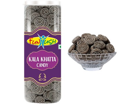 Funtush Kala Khatta Candy, 220 g