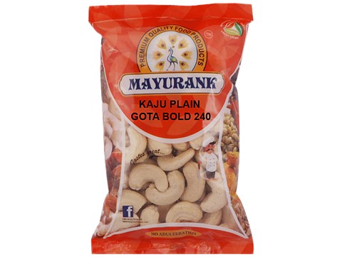 Mayurank Kaju Plain Gota Bold 240 - No Colours & Preservatives, 100 g