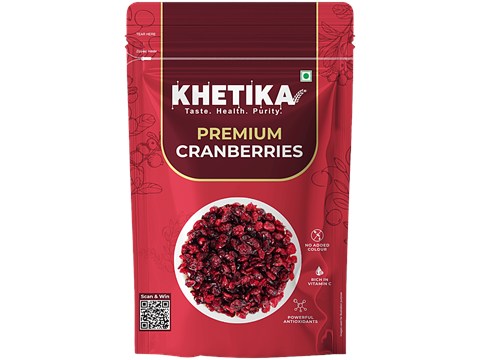 Khetika Premium Cranberries, 200 g