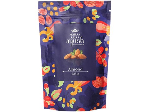 Mahaarajaa Ayush Almonds, 225 g