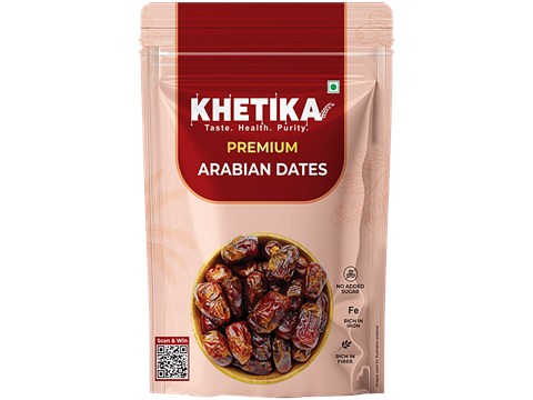 Khetika Premium Arabian Dates, 500 g