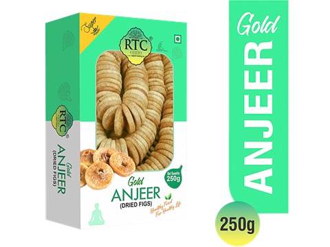 RTC Foods Anjeer/Dried Figs, 250 g