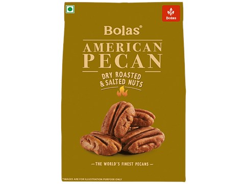 Bolas Dry Roasted & Salted American Pecan Nuts, 50 g