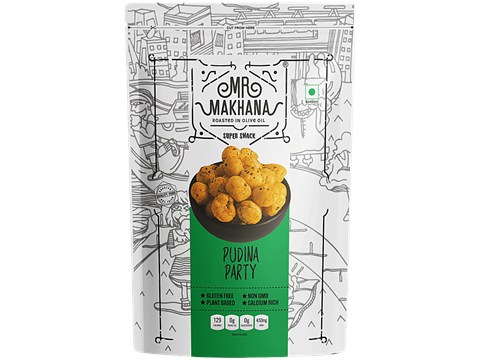 MR. MAKHANA Makhana - Pudina Party, 55 g