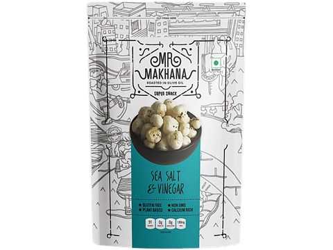 MR. MAKHANA Makhana - Sea Salt & Vinegar, 55 g
