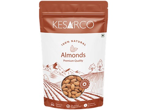 KesarCo Almonds - Premium Quality, 100 g