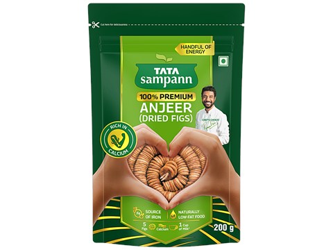 Tata Sampann Premium Anjeer/Dried Figs, 200 g