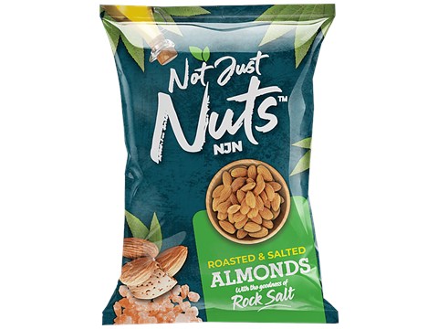 NJN Roasted & Salted Almonds, 28 g