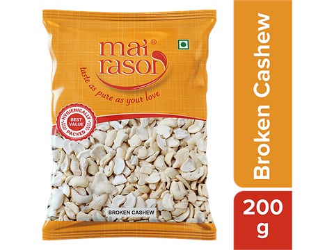 Mai Rasoi Cashews/Godambi/Kaju Broken, 200 g
