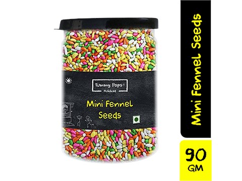 Tummy Pops Mouth Freshener/ Mukhwas - Nukkad Mini Fennal Candy, After-Meal Digestive, 90 g