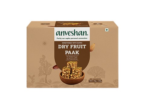 Anveshan Sweetened With Dates Dry Fruit Paak, 200 g
