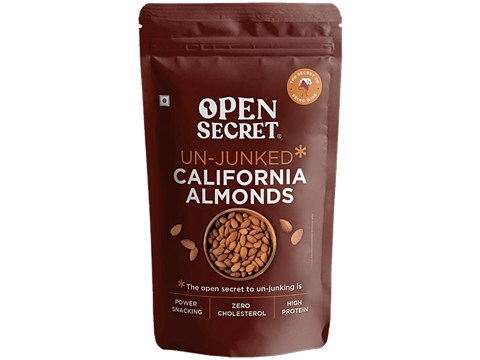 Open Secret Un-Junked California Almonds, 200 g