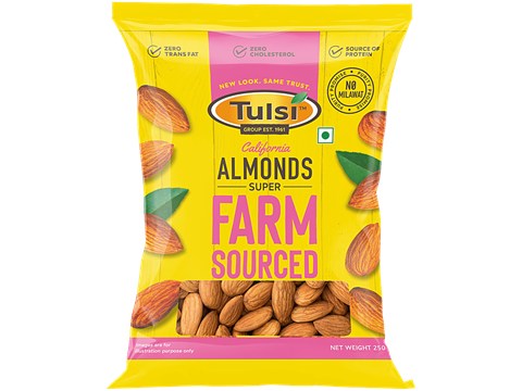 TULSI  California Almonds - Super, 250 g