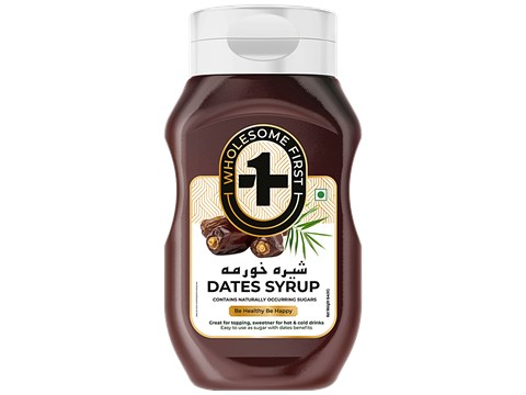 Wholesome First Dates Syrup - Low In Sodium & Trans Fat, 380 g