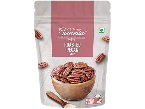 Gourmia Roasted Pecan Nuts - Lightly Salted, 80 g