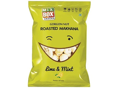 Mix Box Roasted Makhana - Lime & Mint, 60 g