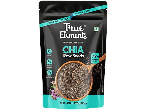 True Elements Raw Chia Seeds, 500 g