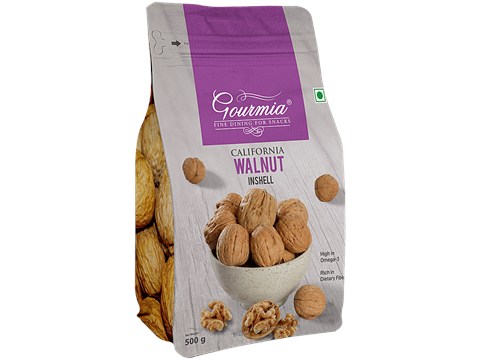 Gourmia California Walnut Inshell, 500 g