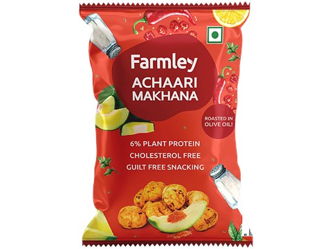 Farmley Achaari Roasted Makhana In Olive Oil, 51 g