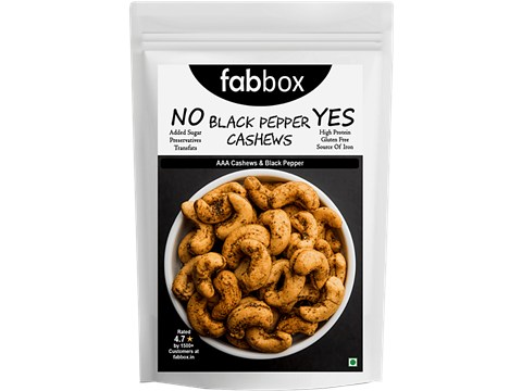 Fabbox Pepper Cashew/Godambis, 70 g