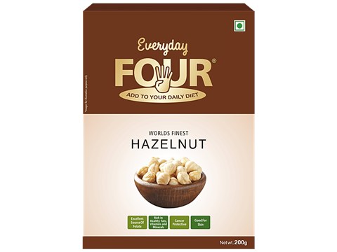 Everyday Four Hazelnut - Prevents Cancer, Good For Skin, Rich In Vitamins, 200 g