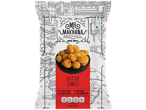 MR. MAKHANA Super Snack - Butter Tomato, 20 g