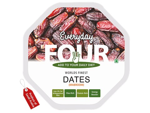 Everyday Four Mabroom Dates - Worlds Finest, 400 g