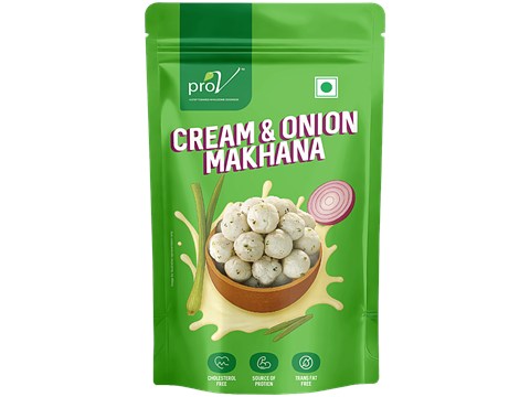 ProV Cream & Onion Makhana, 55 g