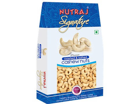 Nutraj Signature Roasted & Salted Cashew/Godambi - W240, 200 g