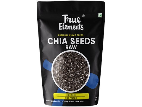 True Elements Raw Chia Seeds, 150 g