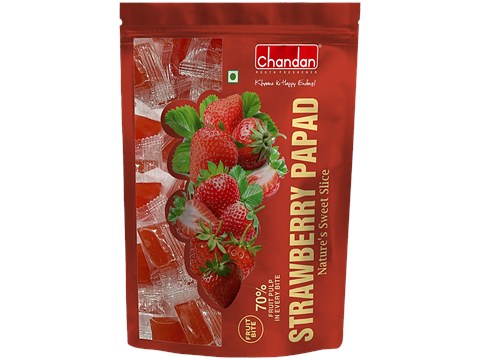 Chandan Mukhwas Strawberry Papad, 200 g