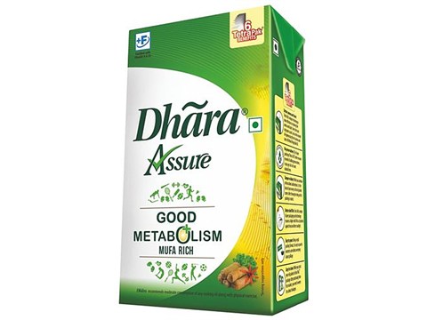 Dhara  Refined - Vegetable Oil, 1 L
