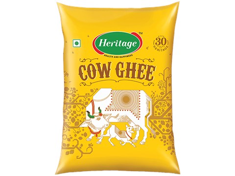 Heritage Cow Ghee/Tuppa - Agmark Special Grade Bring Home Health & Happiness, 1 L