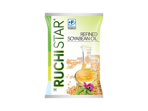 Ruchi Star Refined Soyabean Oil, 750 g