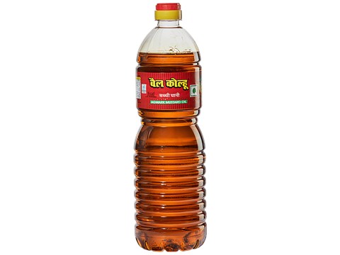 Bail Kolhu Kachi Ghani Mustard Oil, 1 L