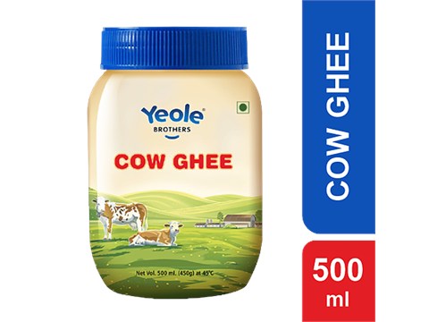 Yeole Pure Desi Cow Ghee, 500 ml