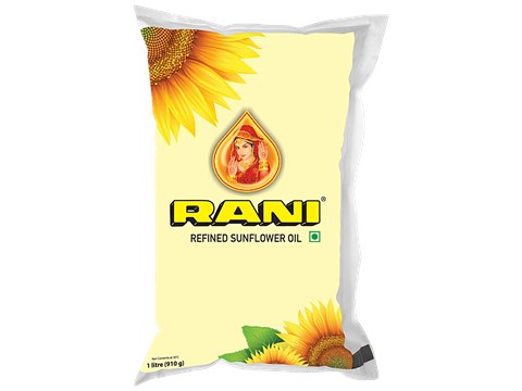 Rani  Refined Sunflower Oil, 1 L