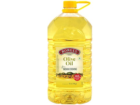 Borges Olive Oil For Indian Cooking - Frying & Baking, 5 L