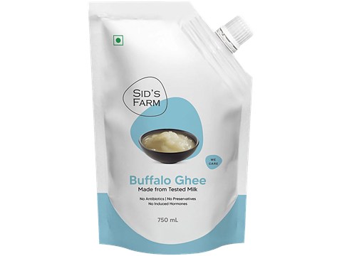 Sids Farm Buffalo Ghee Spout, 750 ml