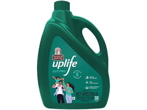 India Gate Uplife Gut Pro Multi-Source Edible Oil, 3 L