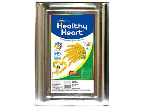 Healthy Heart  Refined Oil - Rice Bran, 15 kg