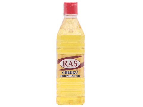 Ras Chekku Oil Oil - Groundnut, 500 ml
