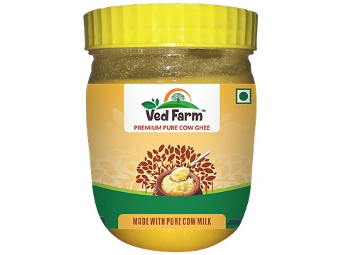 Ved Farm Premium Pure Cow Ghee, 500 ml