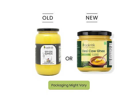 Praakritik Desi Cow Ghee, 500 ml