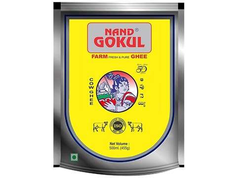 Nand Gokul  Pure Cow Ghee, 500 ml