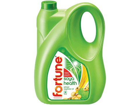 Fortune Soya Health Refined Soyabean Oil, 4.55 Kg