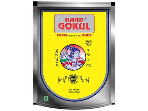 Nand Gokul  Pure Cow Ghee, 200 ml