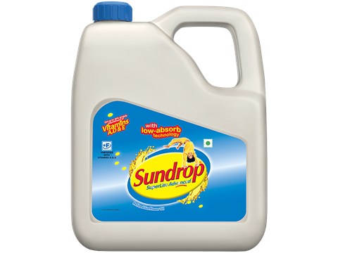Sundrop Superlite Advanced Refined Sunflower Oil, 4.25 kg