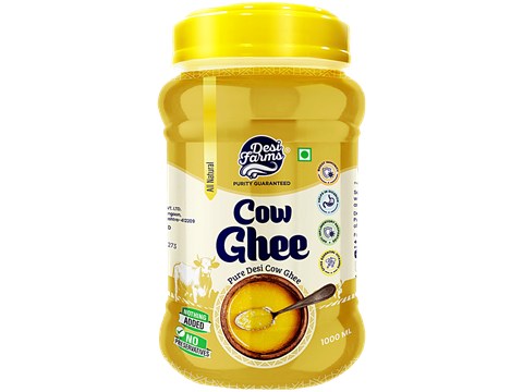 Desi Farms Cow Ghee, 1 L
